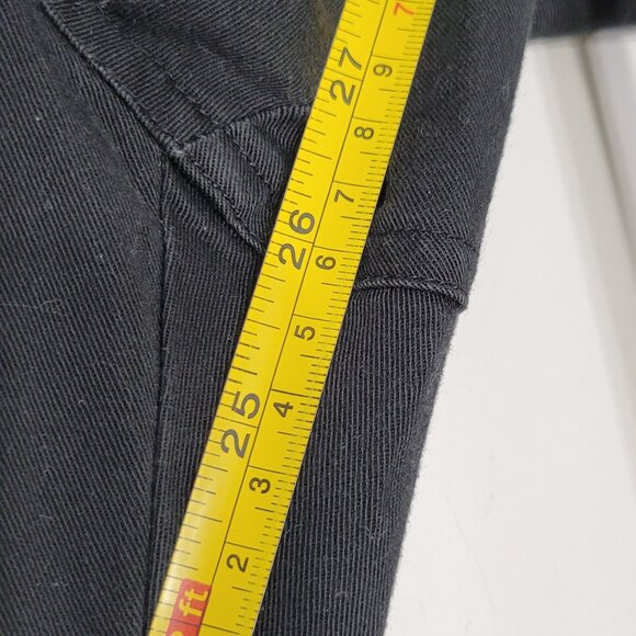 Tribal Women's Black Cotton Blend Stretch Extensible Zipper Bottom Pants Size 8 - Picture 11 of 13